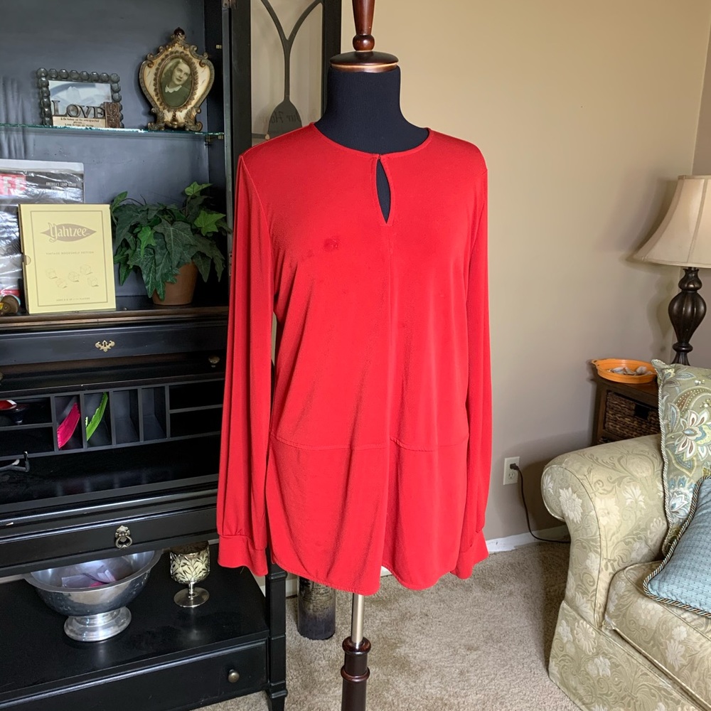 Lauren Ralph Lauren LS top. red. XL